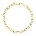 The Gia Large Link Necklace is an absolute classic and on everyone's wishlist. Crafted from recycled 18 carat gold plated brass, this chic gold chain goes with absolutely everything and will bring a bright touch to your jewellery collection.