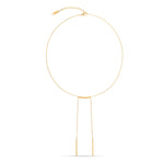 Lines Long Bar Necklace - Amadeus