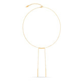 Lines Long Bar Necklace - Amadeus