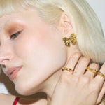 Bow Stud Earrings - Amadeus