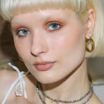 Cesar Gold Hoop Earrings - Amadeus