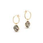 Arizona Jasper Hoop Earrings
