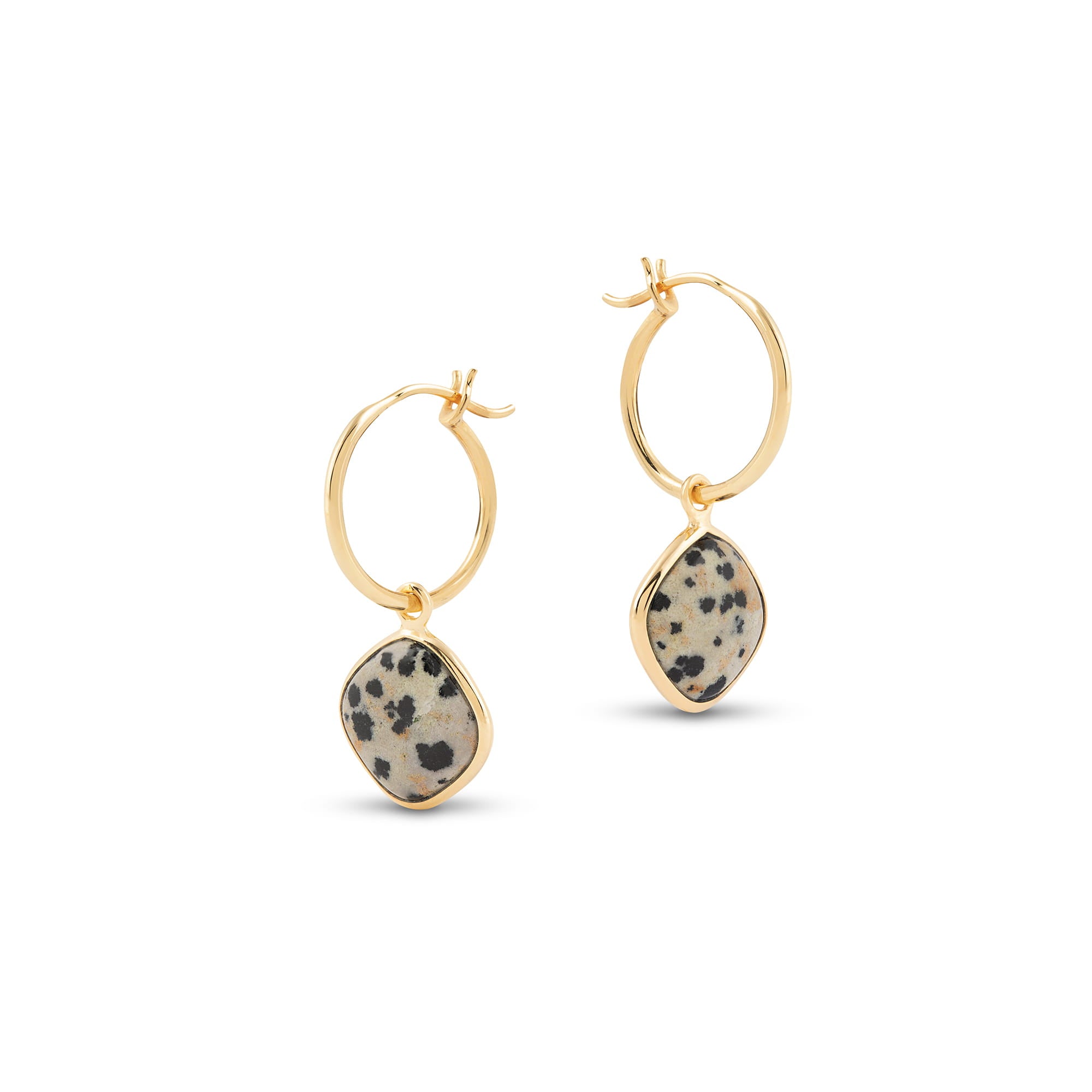 Arizona Jasper Hoop Earrings