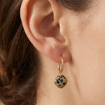 Arizona Jasper Hoop Earrings