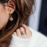 Arizona Jasper Hoop Earrings