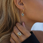 Arizona Jasper Hoop Earrings