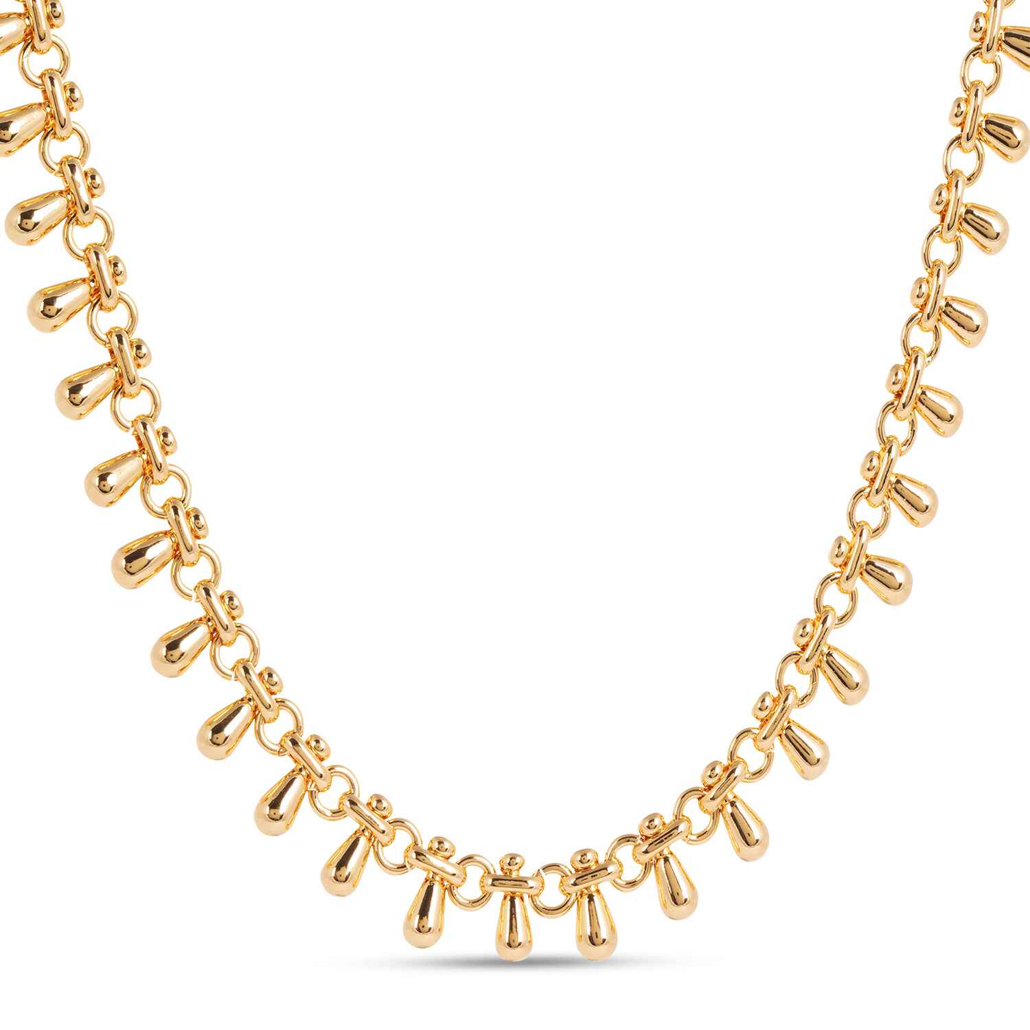 Katia Gold Necklace: Tassels Chain