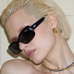 Gold Knot Stud Earrings - Amadeus