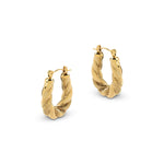 Lilly Thick Twisted Hoops Amadeus