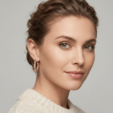 Lilly Thick Twisted Hoops Amadeus