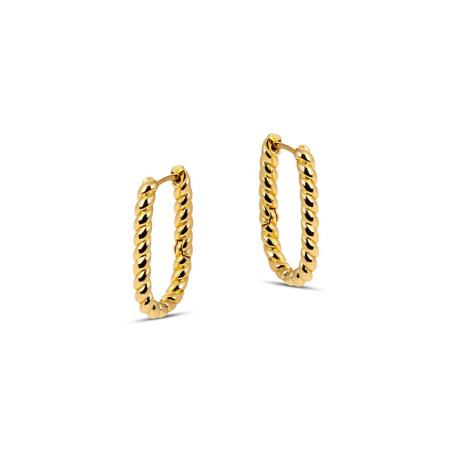 Lilly Gold Hoop Earrings