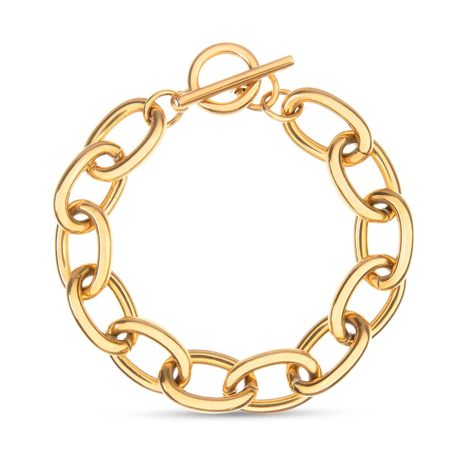 The Lola T-bar bracelet is a modern classic handcrafted sustainably to be worn solo or stacked.