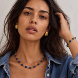 Luna Lapis Lazuli Necklace