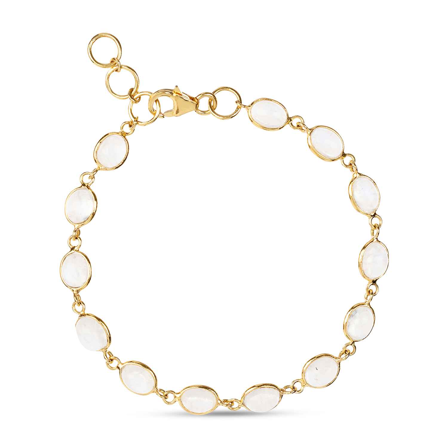 Luna Vintage Moonstone Gold Bracelet