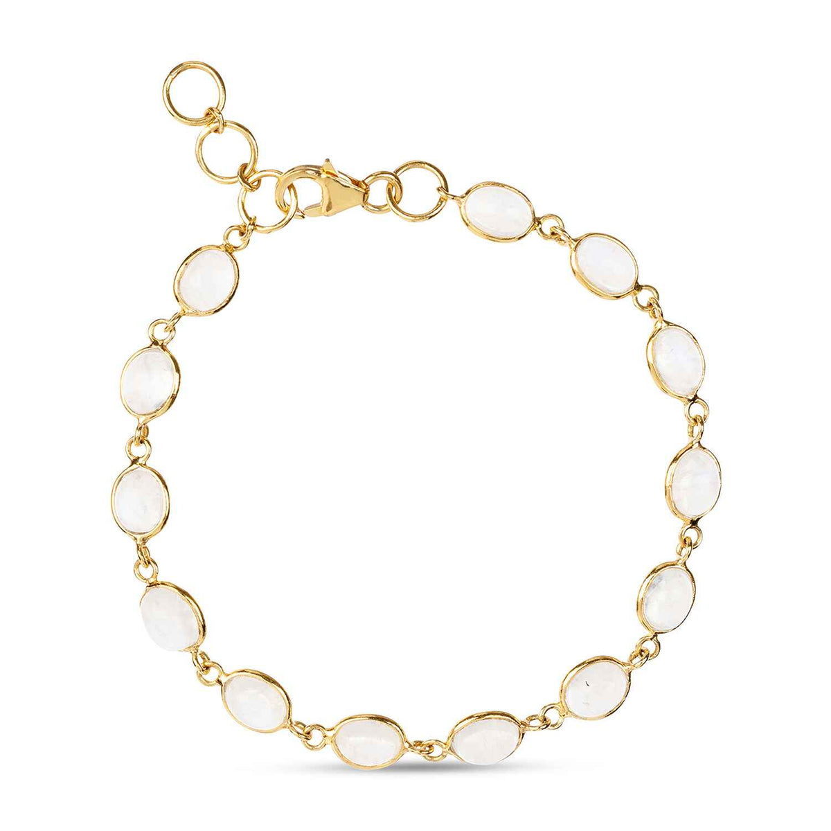 Luna Moonstone Chain Bracelet