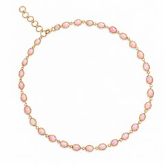 Luna Pink Opal Necklace