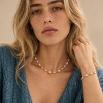 Luna Pink Opal Necklace