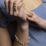 Nudo Gold Stacking Rings - Amadeus