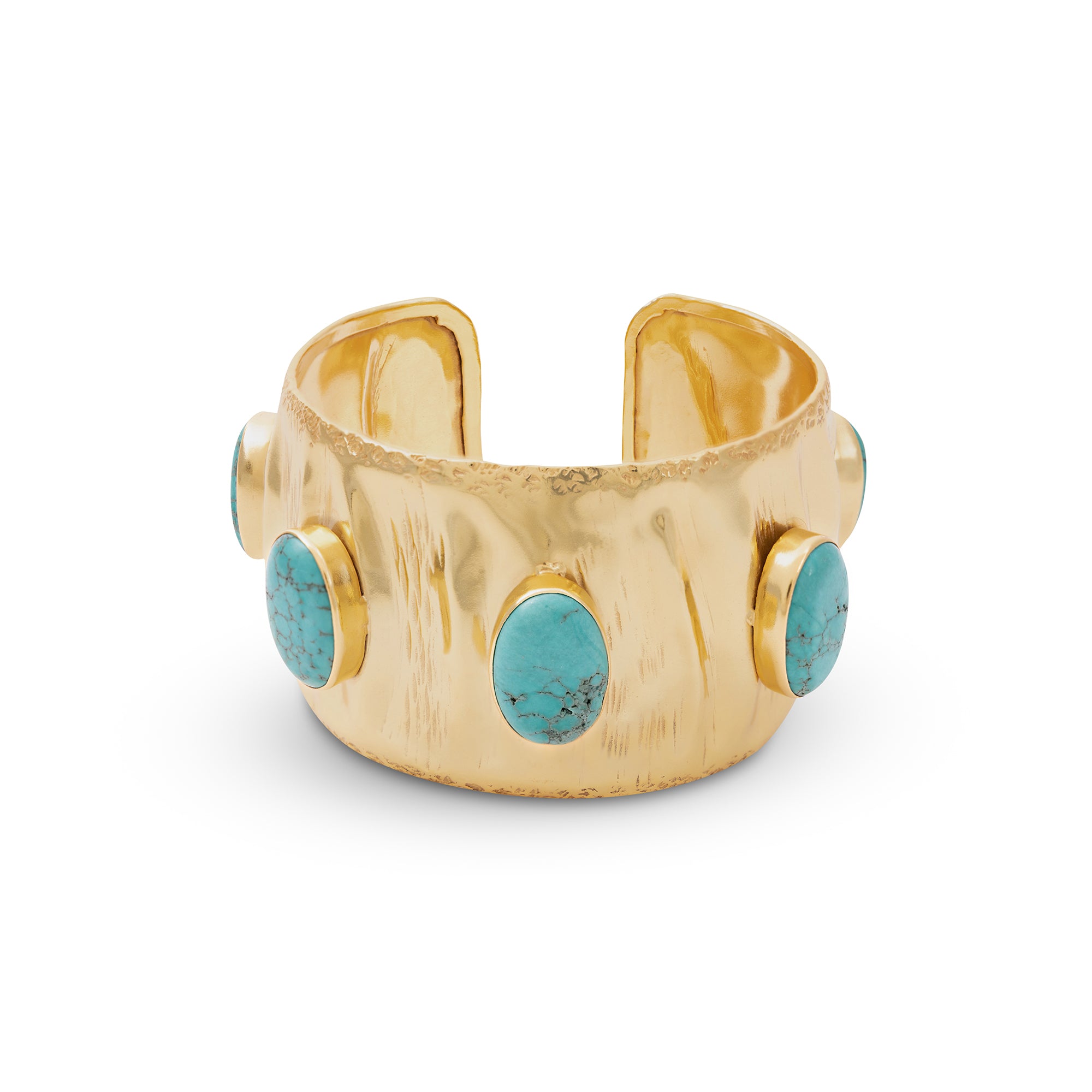 Riviera Large Turquoise Cuff