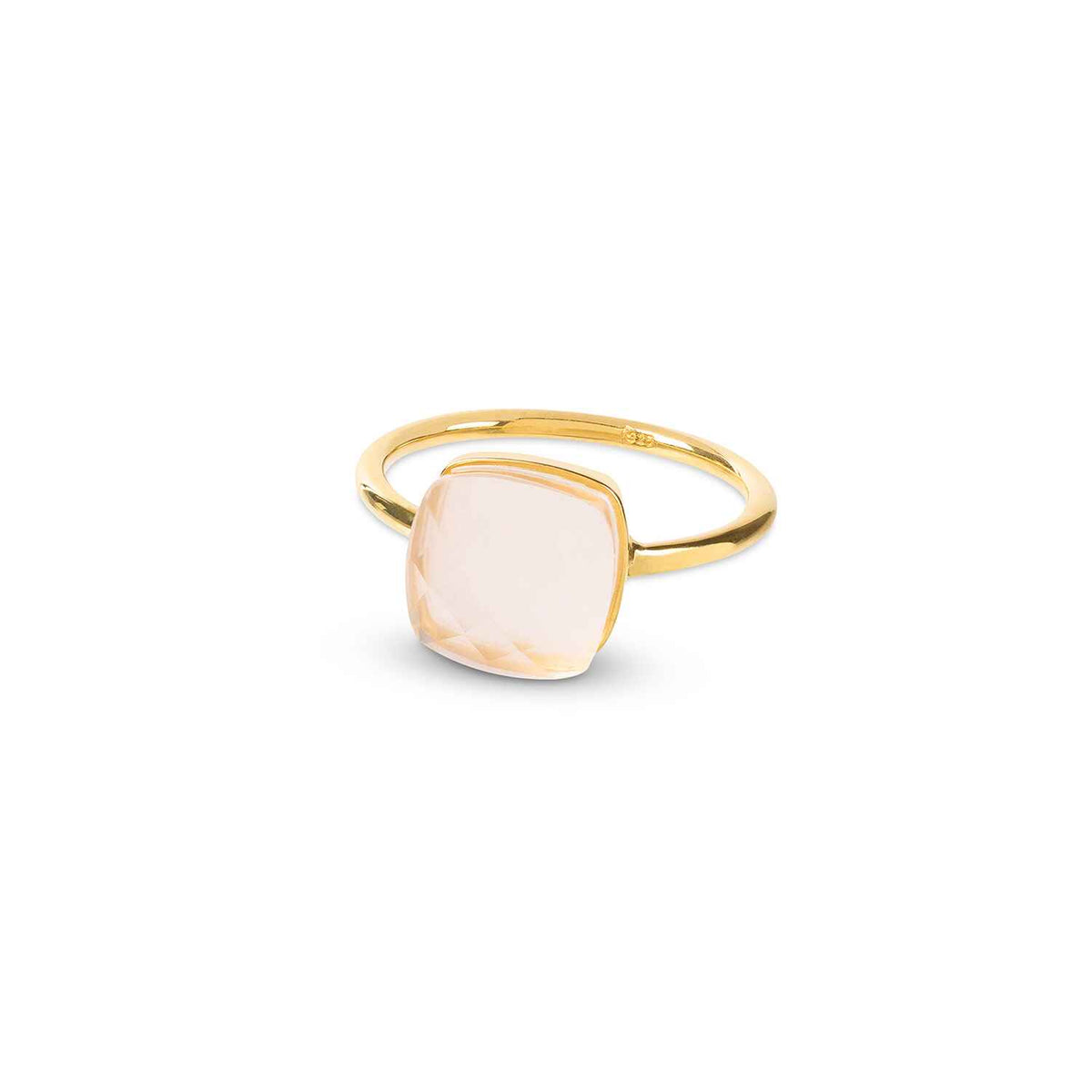 Sophia Quartz Gold Ring