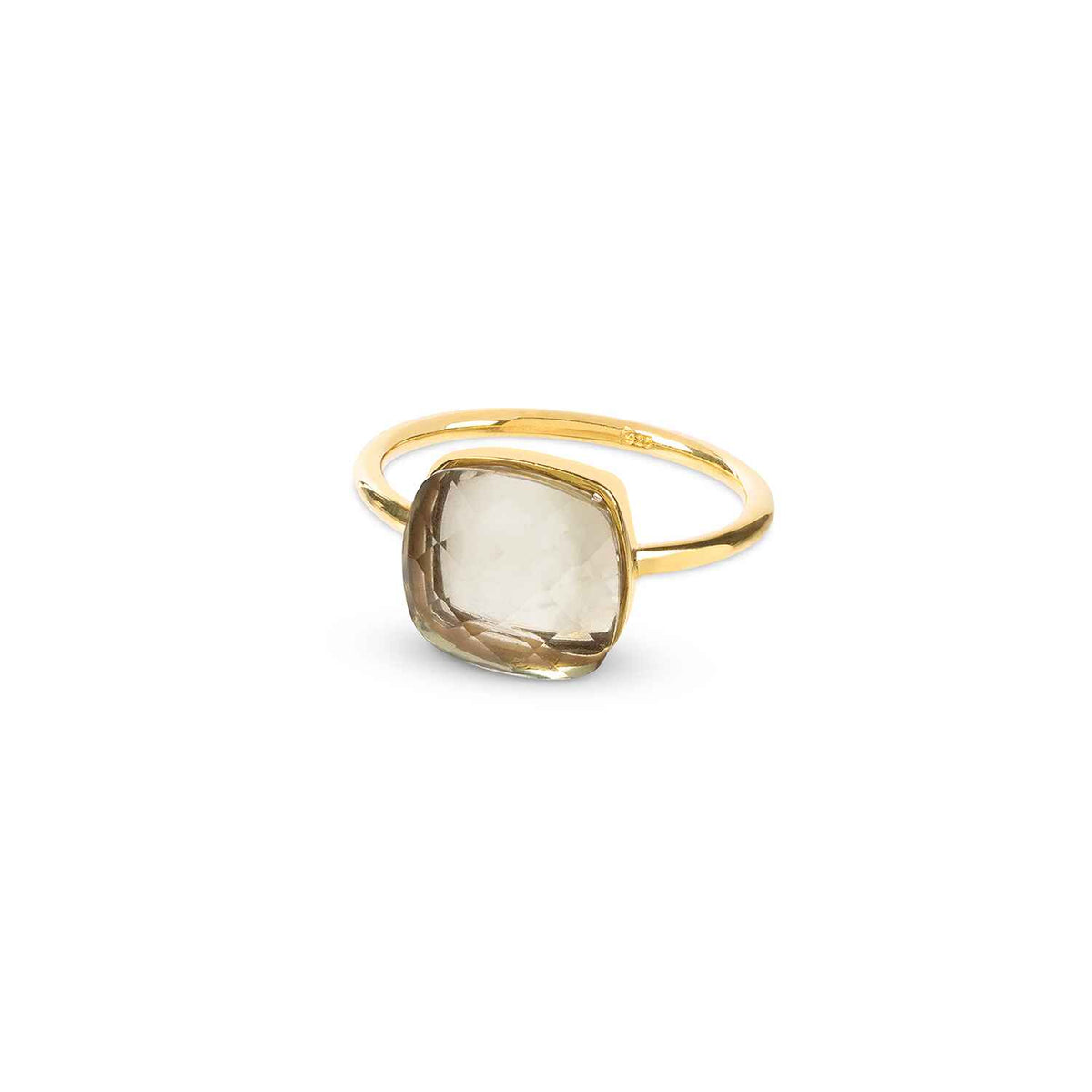 Sophia Prasiolite Ring