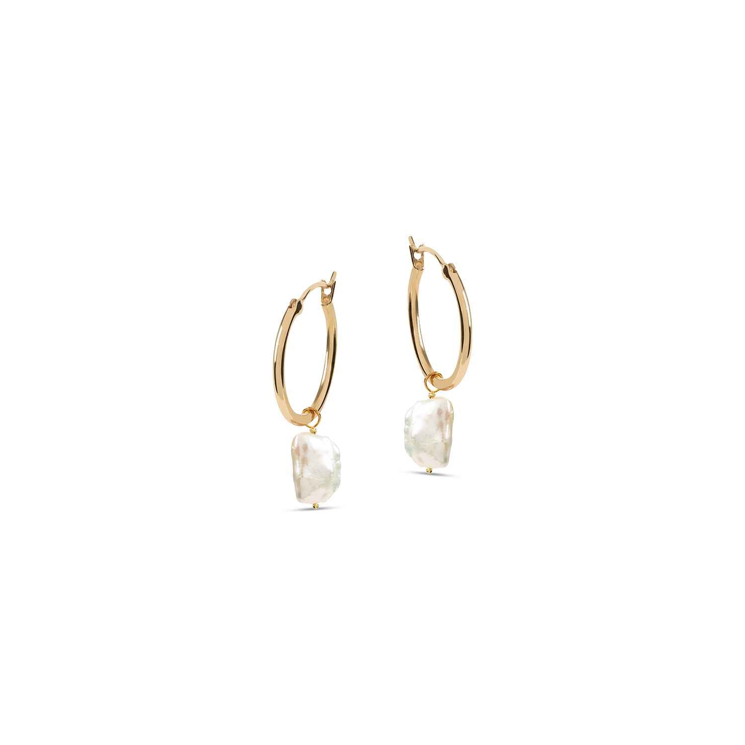 Venus Gold Earrings - Vintage Pearls