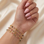 Allegra Watermelon Tourmaline Bracelet - Amadeus