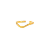 Bloom Gold Stacking Ring (adjustable) - Amadeus