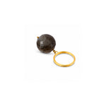 Amadeus Bubble Labradorite Gold Ring