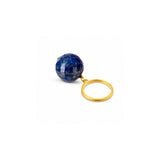 Amadeus Bubble Lapis Lazuli Gold Ring