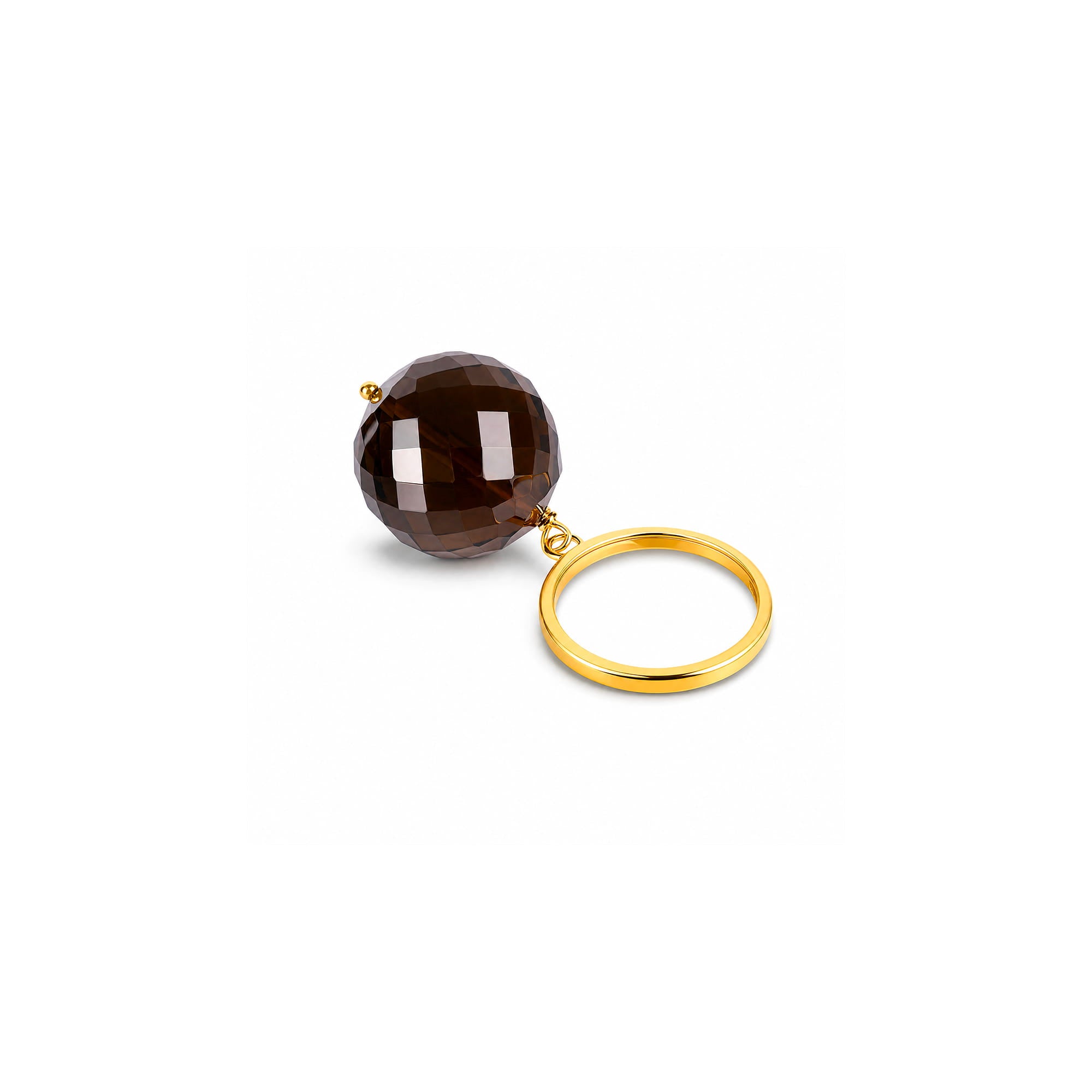 Amadeus Bubble Smockey Quarts Ring