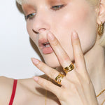 Genesis Gold Stacking Ring (adjustable) - Amadeus