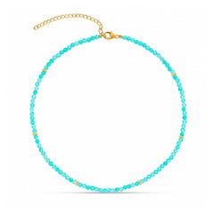 Amadeus Ines Amazonite Gemstone Necklace