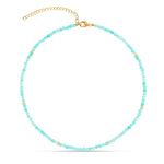 Ines Amazonite Gemstone Necklace - Amadeus