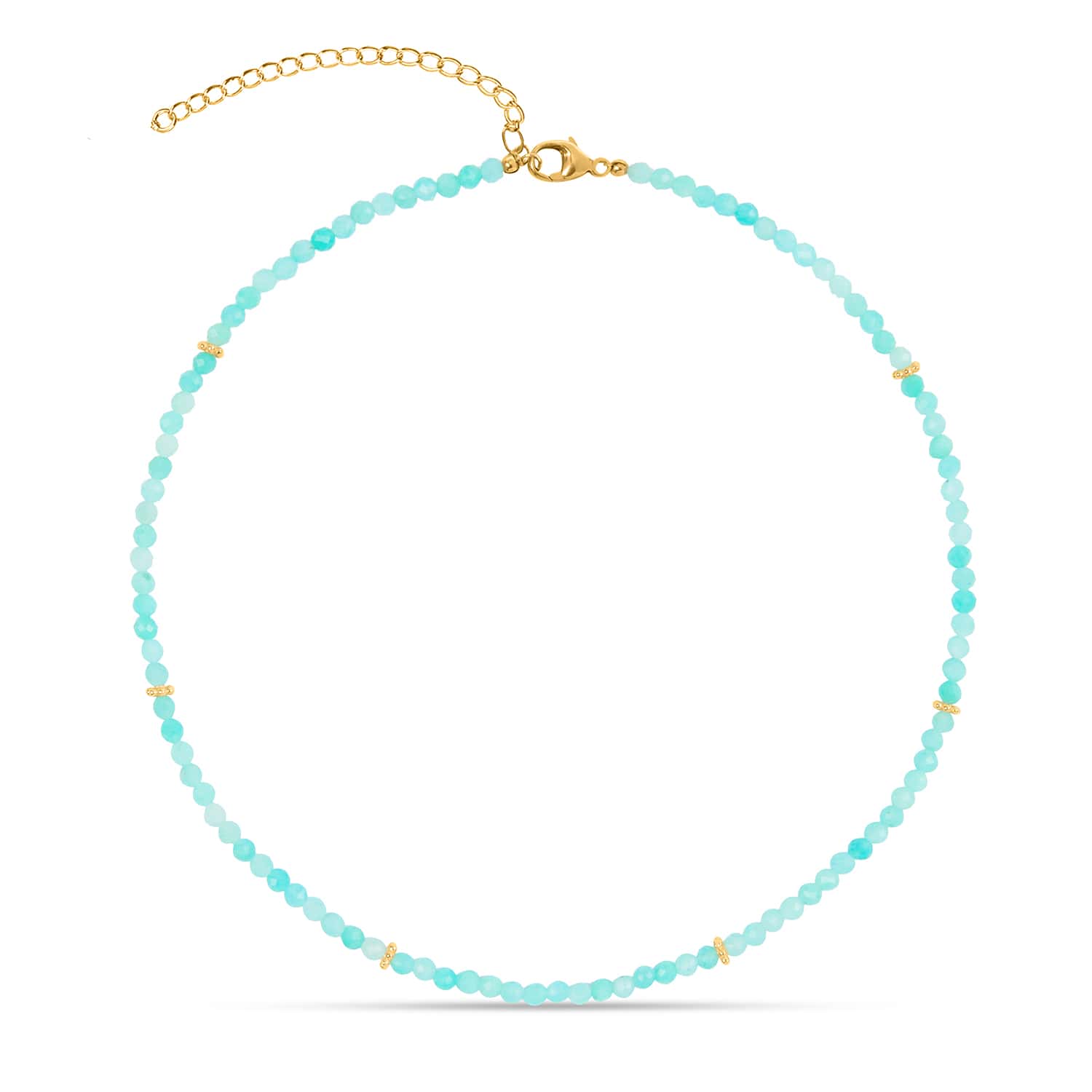 Ines Amazonite Gemstone Necklace - Amadeus