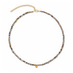 Amadeus Ines Labradorite Gemstone Necklace
