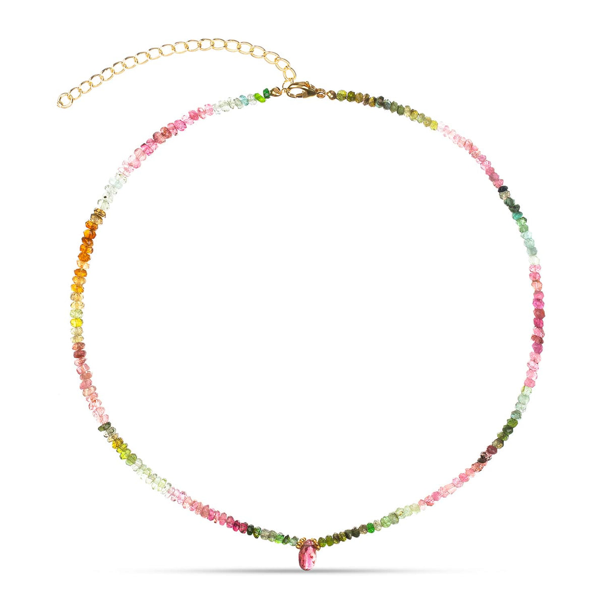 Ines Tourmaline Gemstone Necklace