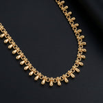 Katia Gold Chain Necklace with Teardrop Tassels - Amadeus