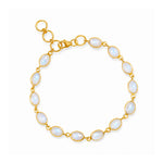 Amadeus Luna Moonstone Gold Chain Bracelet