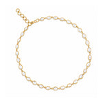 Amadeus Luna Moonstone Gold Chain Necklace