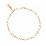 Amadeus Luna Moonstone Gold Chain Necklace