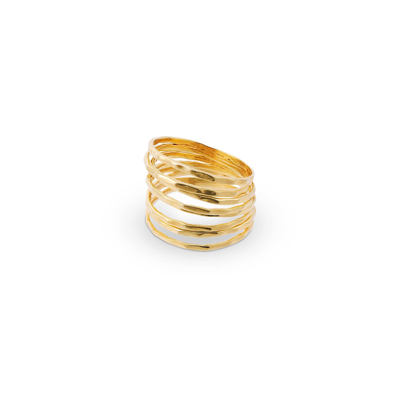 Nudo Gold Stacking Rings - Amadeus