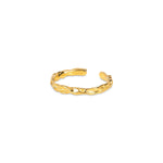 Petra Gold Stacking Ring (adjustable) - Amadeus