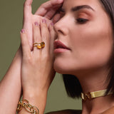 Sophia Citrine Gold Ring