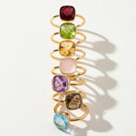 Sophia Citrine Gold Ring - Amadeus