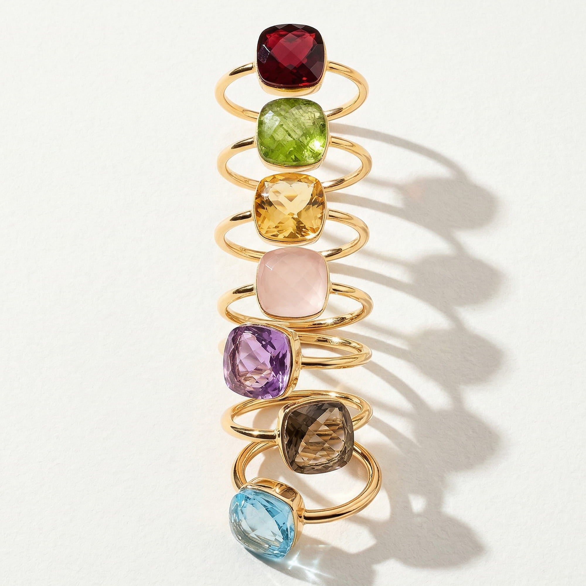 Sophia Citrine Gold Ring - Amadeus