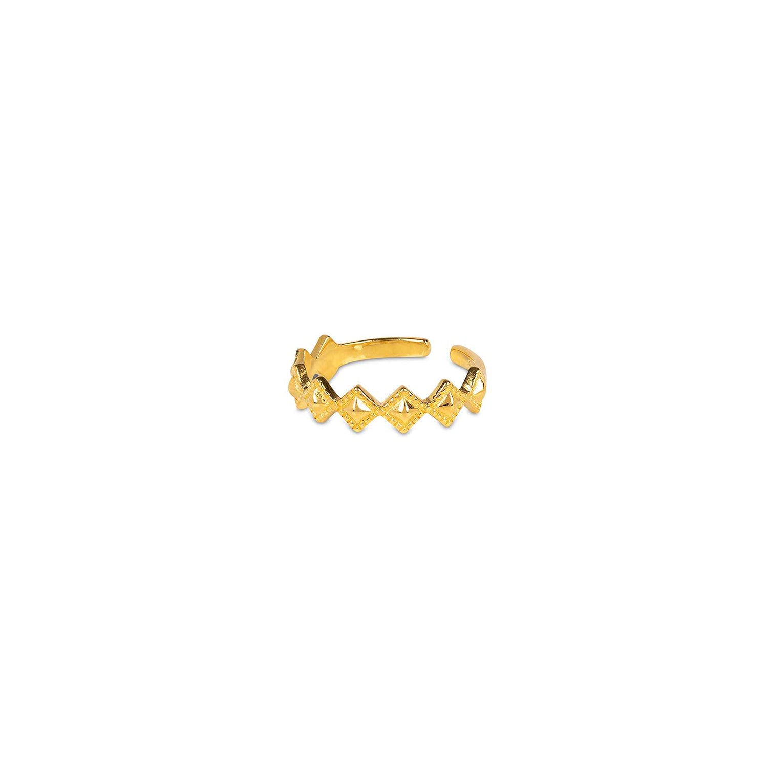 Tellus Gold Stacking Ring (adjustable) - Amadeus