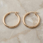 Venus Gold Hoop Earrings - Amadeus