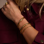Zion Gold Embossed Cuff - Amadeus