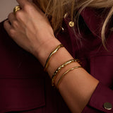 Zion Gold Embossed Cuff - Amadeus